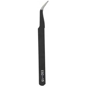 Rosfix Pince Brucelle de Précision ESD-15 – Pointe Courbée, Acier Inoxydable Antirouille, Résistante aux Acides Pour Électronique Fine Outil Antistatique - Publicité Rosfix Pince Brucelle de Précision ESD-15 – Pointe Courbée, Acier Inoxydable Antirouille, Résistante aux Acides Pour Électronique Fine Outil Antistatique - Publicité