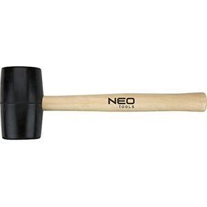 NEO TOOLS Maillet en caoutchouc noir avec manche en bois clair Disponible en différentes tailles, longueurs et poids (340 g, 450 g, 680 g, 900 g) - Publicité NEO TOOLS Maillet en caoutchouc noir avec manche en bois clair Disponible en différentes tailles, longueurs et poids (340 g, 450 g, 680 g, 900 g) - Publicité