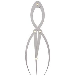 JTQYFI Golden Mean Calipers Golden Ratio Calipers Règle à sourcils en acier inoxydable Outil de mesure doré pour maquillage - Publicité JTQYFI Golden Mean Calipers Golden Ratio Calipers Règle à sourcils en acier inoxydable Outil de mesure doré pour maquillage - Publicité