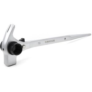 DAKCOS Cliquet d'échafaudage 19/22 mm réversible droite/gauche en CR-V chromé mat - Publicité DAKCOS Cliquet d'échafaudage 19/22 mm réversible droite/gauche en CR-V chromé mat - Publicité
