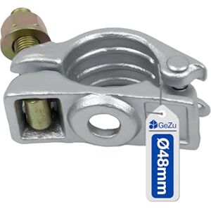 GeZu Impex Accouplement d'échafaudage Galvanoplastie 48 x 48 mm serre joint pour tuyau acier construction - Publicité GeZu Impex Accouplement d'échafaudage Galvanoplastie 48 x 48 mm serre joint pour tuyau acier construction - Publicité
