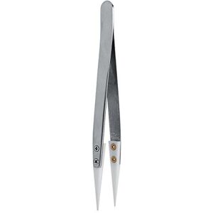 Walfront Precision Pince à épiler en céramique, conductivité et de la chaleur résistant aux hautes températures avec pointes de rechange – Blanc - Publicité Walfront Precision Pince à épiler en céramique, conductivité et de la chaleur résistant aux hautes températures avec pointes de rechange – Blanc - Publicité
