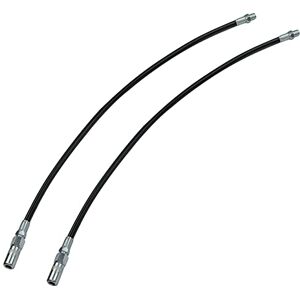 AERZETIX C50138 Lot de 2 Tuyau Flexible Embout pour Pompe à Graisse Longueur 500mm système Outil de Lubrification Max 45 Mpa - Publicité AERZETIX C50138 Lot de 2 Tuyau Flexible Embout pour Pompe à Graisse Longueur 500mm système Outil de Lubrification Max 45 Mpa - Publicité