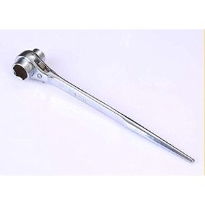 ausuky Clé à cliquet à cliquet Podger pour échafaudage hexagonal 19mm-22mm (argent) - Publicité ausuky Clé à cliquet à cliquet Podger pour échafaudage hexagonal 19mm-22mm (argent) - Publicité
