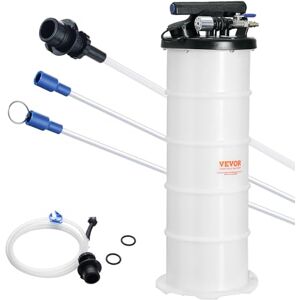 VEVOR Extracteur de Fluide 6,5 L Pompe à Vide d'Aspiration Vidange Huile Moteur Pneumatique/Manuel avec Jauge et Tuyau d'Aspiration Changement d'Huile pour Évacuation des Fluides Automobiles sous Vide - Publicité VEVOR Extracteur de Fluide 6,5 L Pompe à Vide d'Aspiration Vidange Huile Moteur Pneumatique/Manuel avec Jauge et Tuyau d'Aspiration Changement d'Huile pour Évacuation des Fluides Automobiles sous Vide - Publicité