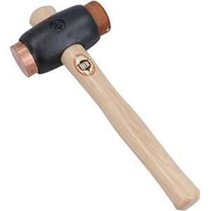 AB Tools Marteau Thor n° 4 en Cuivre et Peau de Vache Maillet/Masquer à Coup de Marteau TE400 Argent 2.36 kg en Fonte avec Poignée en Bois - Publicité AB Tools Marteau Thor n° 4 en Cuivre et Peau de Vache Maillet/Masquer à Coup de Marteau TE400 Argent 2.36 kg en Fonte avec Poignée en Bois - Publicité