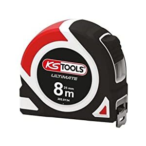Mètre à ruban bi-matière KS Tools ULTIMATE - 8x25 mm - Publicité Mètre à ruban bi-matière KS Tools ULTIMATE - 8x25 mm - Publicité