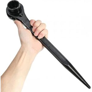 Elecbee Podger Spanner, Clé à cliquet Podger, Clés à érection en acier Échafaudage Outils de clé à douille à cliquet pour réparation de voiture, menuiserie (13-17 mm) - Publicité Elecbee Podger Spanner, Clé à cliquet Podger, Clés à érection en acier Échafaudage Outils de clé à douille à cliquet pour réparation de voiture, menuiserie (13-17 mm) - Publicité