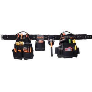 VEVOR Ceinture Porte Outil 18 Poches Ceinture à Outils Tour de Taille Ajustable 80-131 cm Sacoche Charpentier Amovible et Réglable Sac à Outils pour Électricien Construction Homme Chantier Bricolage - Publicité VEVOR Ceinture Porte Outil 18 Poches Ceinture à Outils Tour de Taille Ajustable 80-131 cm Sacoche Charpentier Amovible et Réglable Sac à Outils pour Électricien Construction Homme Chantier Bricolage - Publicité
