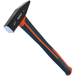 PRESCH Marteau de mécanicien à manche en fibre de verre très solide- Masse 500 g pour une grande force de frappe Marteau charpentier en acier pour gros clous - Publicité PRESCH Marteau de mécanicien à manche en fibre de verre très solide- Masse 500 g pour une grande force de frappe Marteau charpentier en acier pour gros clous - Publicité
