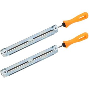 OTOTEC 2 Kit Ensembles 4.5mm D'affûteuse de Scie à Chaîne Porte-lime de Tronçonneuse avec Poignée en Plastique Meulage de Fichier de Scie à Chaîne électrique pour Machine de Découpe - Publicité OTOTEC 2 Kit Ensembles 4.5mm D'affûteuse de Scie à Chaîne Porte-lime de Tronçonneuse avec Poignée en Plastique Meulage de Fichier de Scie à Chaîne électrique pour Machine de Découpe - Publicité