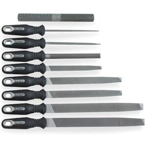 Nicholson Lot de 9 limes ergonomiques - Publicité Nicholson Lot de 9 limes ergonomiques - Publicité