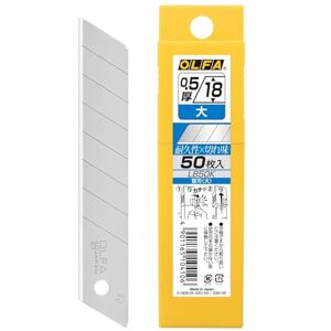 Olfa LB50K Cutter Lames de rechange (grandes), 50 feuilles - Publicité Olfa LB50K Cutter Lames de rechange (grandes), 50 feuilles - Publicité
