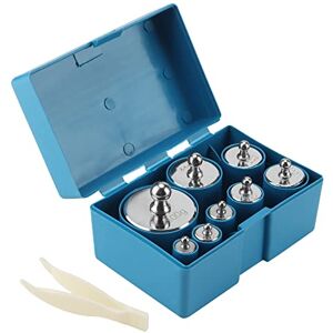 ZEONHEI Lot de 8 poids d'étalonnage M2, 1 kg, poids d'étalonnage, 10 g, 20 g, 50 g, 100 g, 200 g, 500 g, poids en acier de précision avec pincettes, pour balances numériques, laboratoire, passe-temps - Publicité ZEONHEI Lot de 8 poids d'étalonnage M2, 1 kg, poids d'étalonnage, 10 g, 20 g, 50 g, 100 g, 200 g, 500 g, poids en acier de précision avec pincettes, pour balances numériques, laboratoire, passe-temps - Publicité