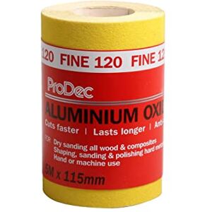 ProDec - - Oxide d'aluminium - 120 - Rouleau de papier abrasif - Publicité ProDec - - Oxide d'aluminium - 120 - Rouleau de papier abrasif - Publicité