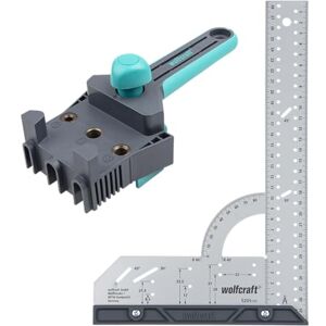 wolfcraft Coffret projet « Mesurer et cheviller » 8655000-2 outils astucieux pour les assemblages chevillés - Publicité wolfcraft Coffret projet « Mesurer et cheviller » 8655000-2 outils astucieux pour les assemblages chevillés - Publicité