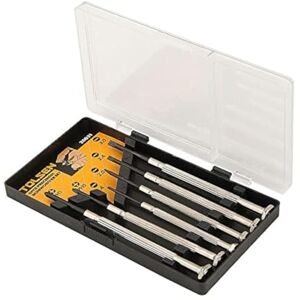 Tolsen 6Pcs standard precision screwdriver set - Publicité Tolsen 6Pcs standard precision screwdriver set - Publicité