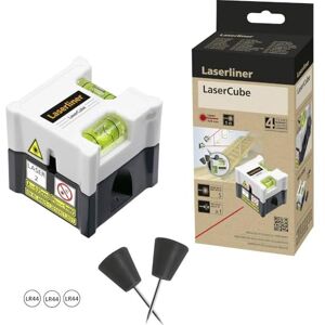 Laserliner Mini Laser à Lignes LaserCube Niveau Laser pour l'Alignement Horizontal et Vertical Visibilité de 5 m pour Murs et Sols - Publicité Laserliner Mini Laser à Lignes LaserCube Niveau Laser pour l'Alignement Horizontal et Vertical Visibilité de 5 m pour Murs et Sols - Publicité