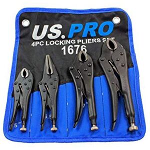 US PRO - 1676 - 5in 6.5in 7in 10in - Jeu de Pinces à Verrouillage - Publicité US PRO - 1676 - 5in 6.5in 7in 10in - Jeu de Pinces à Verrouillage - Publicité