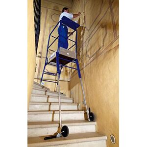 Plate-forme Tubesca Comabi pour escaliers - Stabilisateurs réglables - Hauteur max 2.68m - Publicité Plate-forme Tubesca Comabi pour escaliers - Stabilisateurs réglables - Hauteur max 2.68m - Publicité