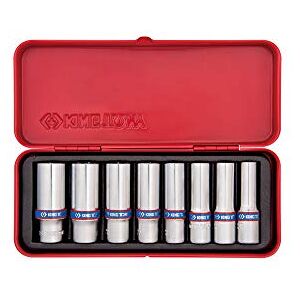 king tony 3508MR Coffret de Douilles Longues Métrique, Set de 8, 3/8 - Publicité king tony 3508MR Coffret de Douilles Longues Métrique, Set de 8, 3/8 - Publicité