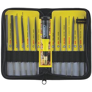 General Tools Swiss Pattern Needle File Set, 12-Piece (707475) - Publicité General Tools Swiss Pattern Needle File Set, 12-Piece (707475) - Publicité