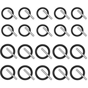 CiShow Lot de 20 paires de joints toriques et broches de rechange, bagues à impact et broches de douille en caoutchouc pour échafaudages à douille, clé à choc, nettoyeur haute pression (2 tailles) - Publicité CiShow Lot de 20 paires de joints toriques et broches de rechange, bagues à impact et broches de douille en caoutchouc pour échafaudages à douille, clé à choc, nettoyeur haute pression (2 tailles) - Publicité