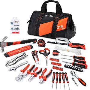 ValueMax Kit d'Outils 219 Pièces avec Sac Durable, Caisse à Outils Complete pour Bricolage, Réparation et Entretien Domestique - Publicité ValueMax Kit d'Outils 219 Pièces avec Sac Durable, Caisse à Outils Complete pour Bricolage, Réparation et Entretien Domestique - Publicité