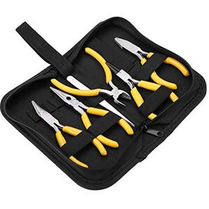 Betued 5pcs professionnel bijoux pinces outils kit rond nez plissé perles faisant bricolage - Publicité Betued 5pcs professionnel bijoux pinces outils kit rond nez plissé perles faisant bricolage - Publicité