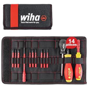 Wiha 40674 Tournevis manuel Jeu Tournevis dynamométrique Set 13 Pièces Rouge/Jaune - Publicité Wiha 40674 Tournevis manuel Jeu Tournevis dynamométrique Set 13 Pièces Rouge/Jaune - Publicité