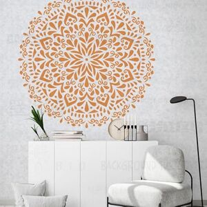 壁涂鸥 BackgroundTurnOver Pochoirs ronds géants de 80 cm pour murs sur le mur, peinture, décoration, modèles de décoration, réutilisables, travaux manuels, réfrigérateurs, machine à laver, brique - Publicité 壁涂鸥 BackgroundTurnOver Pochoirs ronds géants de 80 cm pour murs sur le mur, peinture, décoration, modèles de décoration, réutilisables, travaux manuels, réfrigérateurs, machine à laver, brique - Publicité