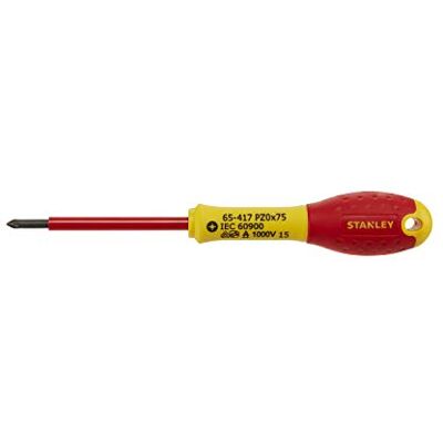 Stanley Tournevis FatMax Pozidriv PZ0 X 75 mm 1-65-417 - Publicité Stanley Tournevis FatMax Pozidriv PZ0 X 75 mm 1-65-417 - Publicité