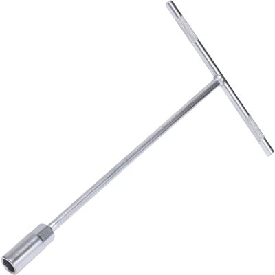 AERZETIX C68502 Clé à douille en T 13 x 300 mm hexagonale 6 pans Poignée manche en T, Mécanique automobile vélo, Acier Cr-V - Publicité AERZETIX C68502 Clé à douille en T 13 x 300 mm hexagonale 6 pans Poignée manche en T, Mécanique automobile vélo, Acier Cr-V - Publicité