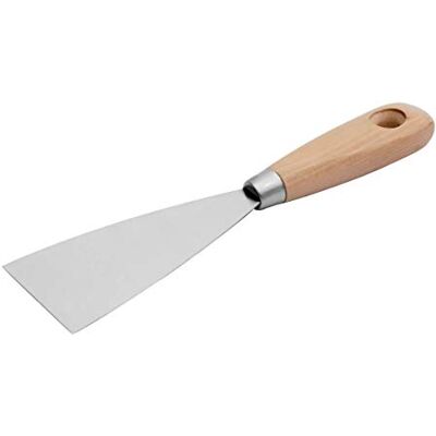 Tectool - Kelle + Spachtel - 50mm - bois - Putty knife - Publicité Tectool - Kelle + Spachtel - 50mm - bois - Putty knife - Publicité