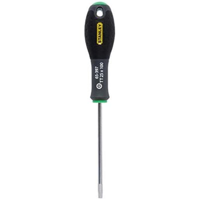 Stanley 1-65-397 Tournevis Tt25 100 Mm Gamme FATMAX Fabriqués En France Lame En Acier Sablage De L'Empreinte Poignée Soft Grip Liaison Quasi Incassable Anticorrosion - Publicité Stanley 1-65-397 Tournevis Tt25 100 Mm Gamme FATMAX Fabriqués En France Lame En Acier Sablage De L'Empreinte Poignée Soft Grip Liaison Quasi Incassable Anticorrosion - Publicité