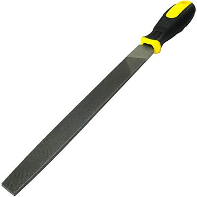 AERZETIX C45965 Lime d'Affûtage Métallique Plate Fine d'Acier Longueur 250mm Outils de Finition à Main pour Façonner le Métal Limer/Lissage/Dégrossissage/Polir/Mécanique Poignée Bi-Matière - Publicité AERZETIX C45965 Lime d'Affûtage Métallique Plate Fine d'Acier Longueur 250mm Outils de Finition à Main pour Façonner le Métal Limer/Lissage/Dégrossissage/Polir/Mécanique Poignée Bi-Matière - Publicité