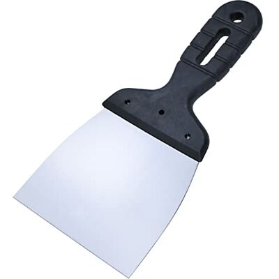 AERZETIX C54960 Spatule universelle 100x220 mm pour maçonnerie peinture mastic plâtrier plaquiste grattoire/couteau papier peint poignée en plastique lame en acier inoxydable - Publicité AERZETIX C54960 Spatule universelle 100x220 mm pour maçonnerie peinture mastic plâtrier plaquiste grattoire/couteau papier peint poignée en plastique lame en acier inoxydable - Publicité