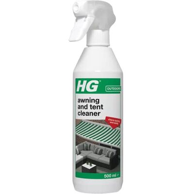 Nettoyant pour auvents et tentes HG 615050106 500 ml - Publicité Nettoyant pour auvents et tentes HG 615050106 500 ml - Publicité