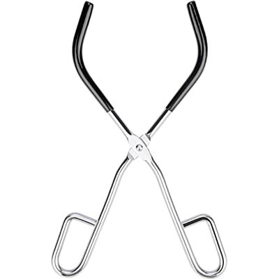stonylab Pinces à Bécher, Pince de Bécher de Laboratoire Clamp Beaker Tongs avec Mâchoires Recouvertes de Plastique, 25,5 cm Longueur - Publicité stonylab Pinces à Bécher, Pince de Bécher de Laboratoire Clamp Beaker Tongs avec Mâchoires Recouvertes de Plastique, 25,5 cm Longueur - Publicité