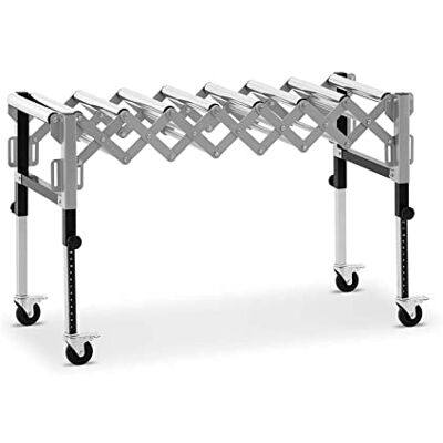 Technics MSW Convoyeur À Rouleau Libre Gravitaire Table Transporteur Pliable Extensible En Accordéon Gravité MSW-RT-130 (Capacité 130 kg, Longueur 147 cm, Hauteur 60-92 cm, 9 Rouleaux Libres, Fer) - Publicité Technics MSW Convoyeur À Rouleau Libre Gravitaire Table Transporteur Pliable Extensible En Accordéon Gravité MSW-RT-130 (Capacité 130 kg, Longueur 147 cm, Hauteur 60-92 cm, 9 Rouleaux Libres, Fer) - Publicité