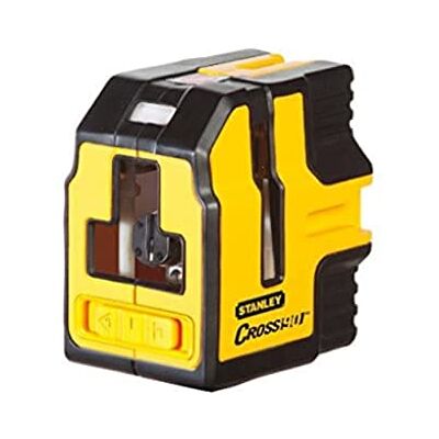 Stanley STHT1-77341 Niveau laser croix + equerrage cross + pole, Jaune - Publicité Stanley STHT1-77341 Niveau laser croix + equerrage cross + pole, Jaune - Publicité