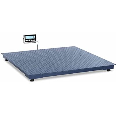 Steinberg SBS-BW-5000/2000XL Balance au sol Balance industrielle Balance surbaissée 5000 kg / 2 kg 1500 x 1500 mm - Publicité Steinberg SBS-BW-5000/2000XL Balance au sol Balance industrielle Balance surbaissée 5000 kg / 2 kg 1500 x 1500 mm - Publicité