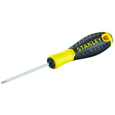 Stanley STHT1-60358 Tournevis à pointe parallèle, Jaune/noir, 3 x 75 mm - Publicité Stanley STHT1-60358 Tournevis à pointe parallèle, Jaune/noir, 3 x 75 mm - Publicité