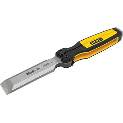 Stanley RSLCQCFSS5L FatMax Ciseau à bois à lame rétractable - Publicité Stanley RSLCQCFSS5L FatMax Ciseau à bois à lame rétractable - Publicité