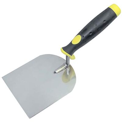 AERZETIX C45996 Truelle de Stucateur à Plâtrier 100x120mm Outil pour Plaquiste/Maçon 2 Poignée Bi-Matière Travaux/Maçonnerie/Enduit/Plâtre/Carrelage/Mortier en Acier - Publicité AERZETIX C45996 Truelle de Stucateur à Plâtrier 100x120mm Outil pour Plaquiste/Maçon 2 Poignée Bi-Matière Travaux/Maçonnerie/Enduit/Plâtre/Carrelage/Mortier en Acier - Publicité