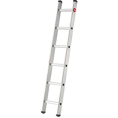 Hailo Echelle Simple 6 échelons 1,7m/2,7m en alu Professionnelle ProfiStep Uno - Publicité Hailo Echelle Simple 6 échelons 1,7m/2,7m en alu Professionnelle ProfiStep Uno - Publicité