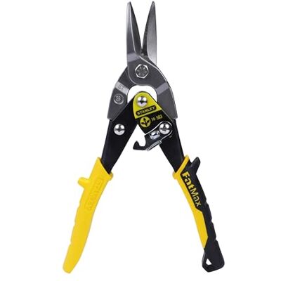 Stanley FATMAX Cisaille Aviation Tête Droite Acier Forgé Chromé Double Action de Pivot pour Plus de Puissance Poignées Ergonomiques Gamme FATMAX Robuste et Ergonomique 2-14-563 - Publicité Stanley FATMAX Cisaille Aviation Tête Droite Acier Forgé Chromé Double Action de Pivot pour Plus de Puissance Poignées Ergonomiques Gamme FATMAX Robuste et Ergonomique 2-14-563 - Publicité