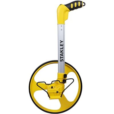 Stanley 1-77-174 MW40M Petite roue de mesure, Noir/jaune, 318 mm - Publicité Stanley 1-77-174 MW40M Petite roue de mesure, Noir/jaune, 318 mm - Publicité