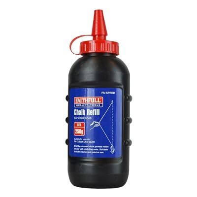 Faithfull Poudre de craie 250 g – Rouge - Publicité Faithfull Poudre de craie 250 g – Rouge - Publicité