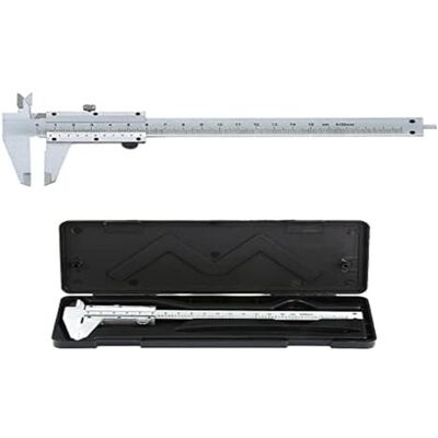 YIJOY Pied à Coulisse Vernier Analogique en Acier Inoxydable 150mm / 0.02mm Haute Précision Outil Micromètre avec Mesure en Profondeur, Intérieur et Extérieur Professionnel - Publicité YIJOY Pied à Coulisse Vernier Analogique en Acier Inoxydable 150mm / 0.02mm Haute Précision Outil Micromètre avec Mesure en Profondeur, Intérieur et Extérieur Professionnel - Publicité